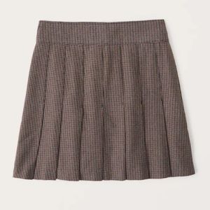 XXS Abercrombie and Fitch Plaid Skirt